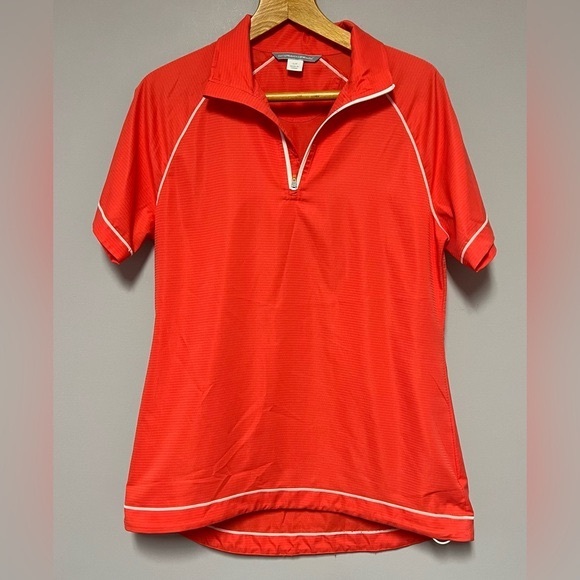 CUTTER & Buck WINDTec WINDBREAKER  Woman S ORANGE - Picture 9 of 9